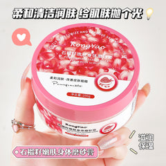 Red Pomegranate Seed Body Scrub Moisturizing And Exfoliating Red Pomegranate Seed Scrub Wholesale A Generation Of Hair