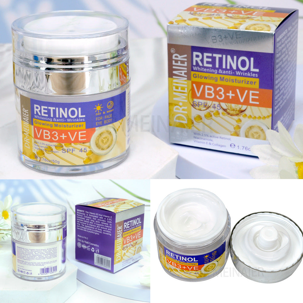 Cross-border Arbutin Moisturizing Cream Retinol Brightening Moisturizing Moisturizing Firming Repair Facial Skin Care Dull Reduction