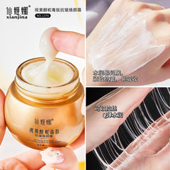 Xianjina Retinol Snake Venom Peptide Anti-Wrinkle Revitalizing Brush Blast Water Cream Q Elastic Water Moisturizing Firming Face Cream For Hair