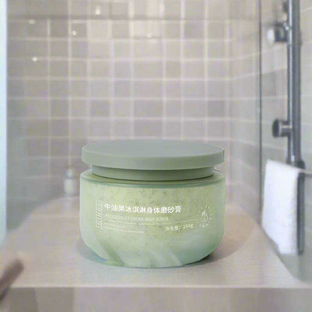 Yinmei Aocado Body Scrub Cleansing Gentle Oil Control Exfoliating Bath Scrub Factory Outlet