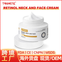 Cross-border TK Foreign Trade Wholesale Retinol Moisturizing Fade Fine Lines Soft Soothing Firm Smooth Skin Neck Cream