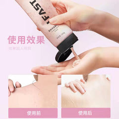 RALU Soft Bath Scrub Nicotinamide Multi-Effect Soft And Tender White Improve Skin Dull Exfoliating Strawberry Flavor