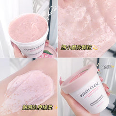 Meitian Peach Body Scrub Moisturizing Cleansing Bath Exfoliating Exfoliating Chicken Skin Rub Ice Cream Scrub