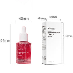 NOUELV 10% Niacinamide + 4% Hyaluronic Acid Essence Ceramide, Vitamin B12