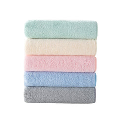 Coral Fleece Towel Thickened Soft Absorbent Face Towel Household Adult Children Face Towel