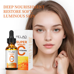 Cross-border Vc Essence Wholesale Brightening And Moisturizing Serum SUPER VC Amazon In Stock Vitamin C Essence Hydration