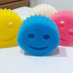 Smiley Face Magic Cleaning Wipe Smiley Face Sponge Wipe