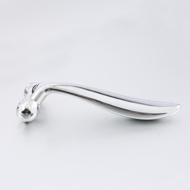 Micro-current Electronic 3d Roller Massager Face Beauty Instrument V Face Lift Handheld Face-lifting Massager Manufacturer